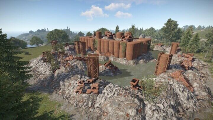 Rust Bundle of 6 custom places to build a base All Products