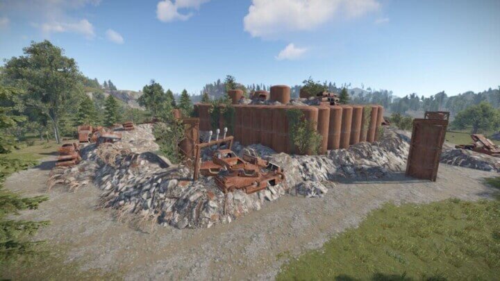 Rust Bundle of 6 custom places to build a base All Products