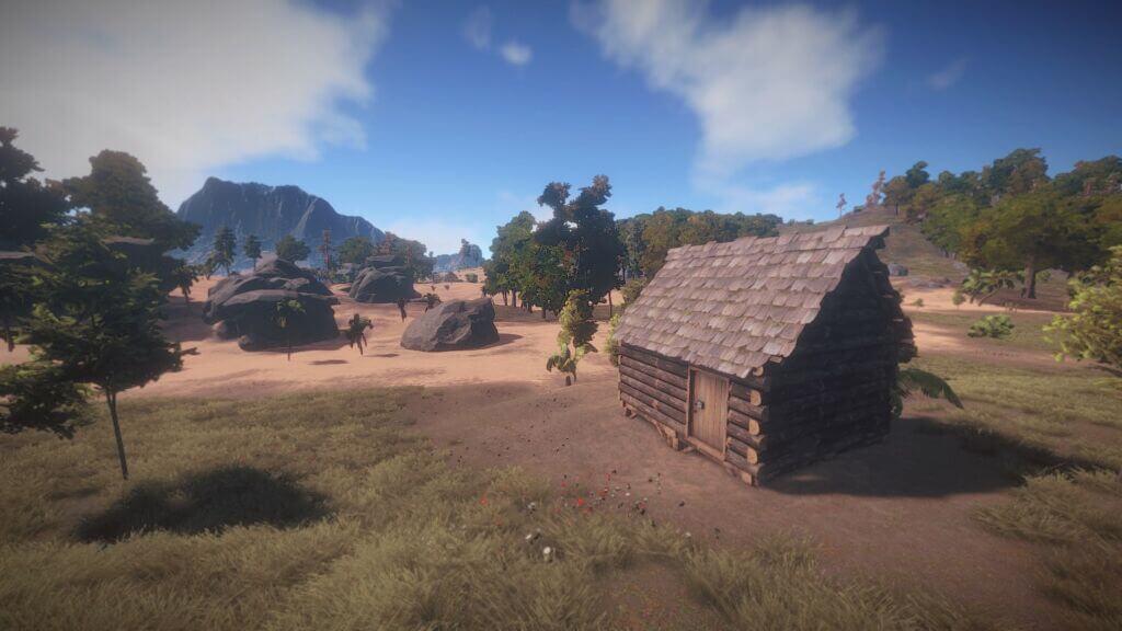 Rust experimental wood base
