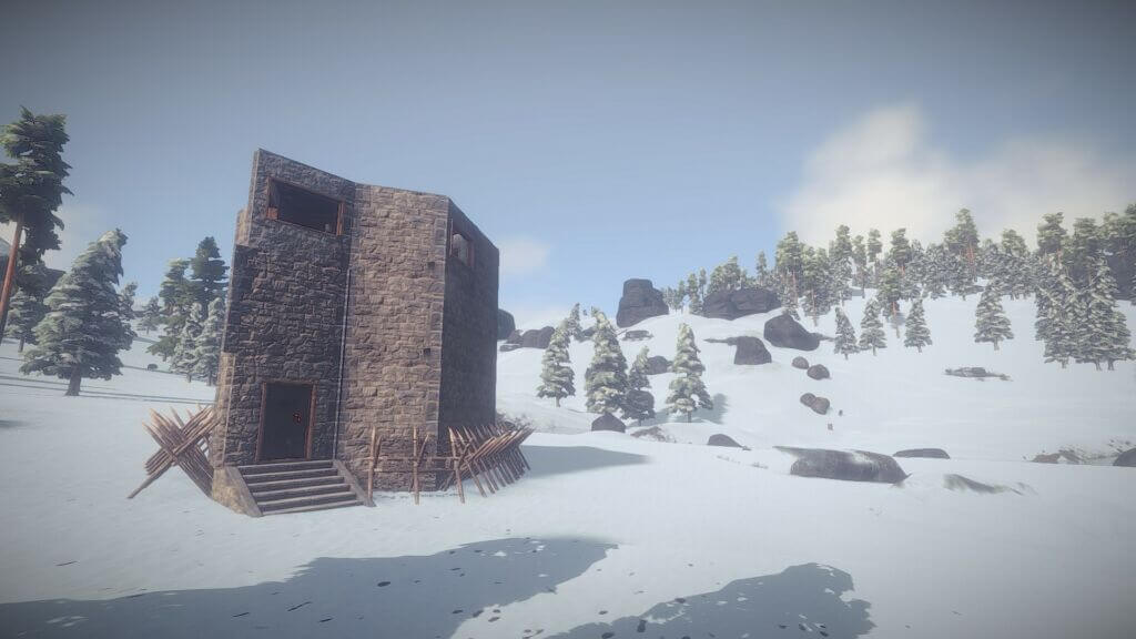 Rust Experimental Stone Base