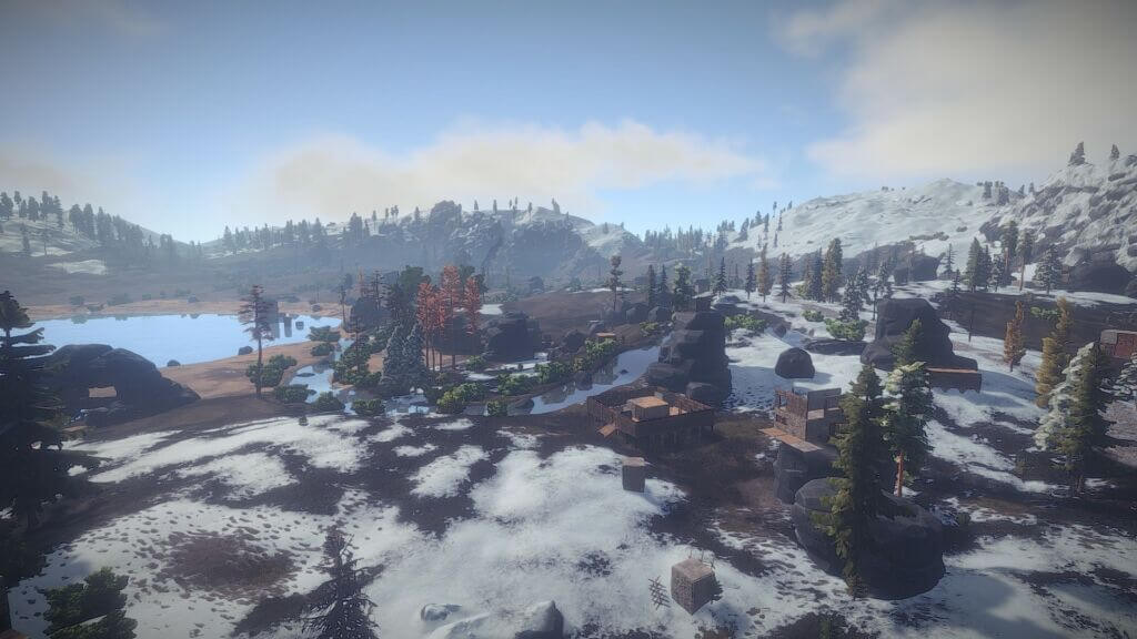 Rust Experimental Landscape Terrain