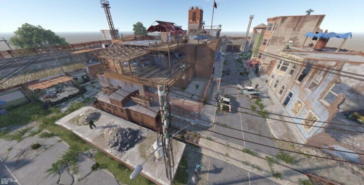 Custom Rust Maps Outpost Lone Design