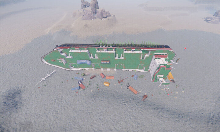 Rust Don Pedro Cargo Shipwreck Prefabs