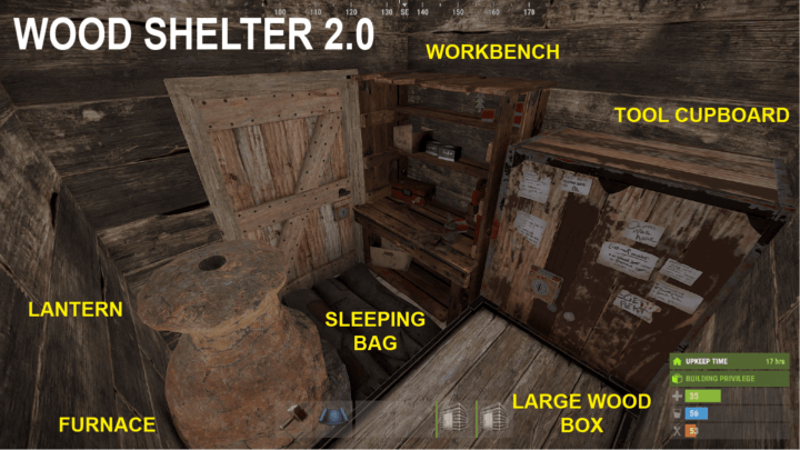 Rust Wood Shelter All Products