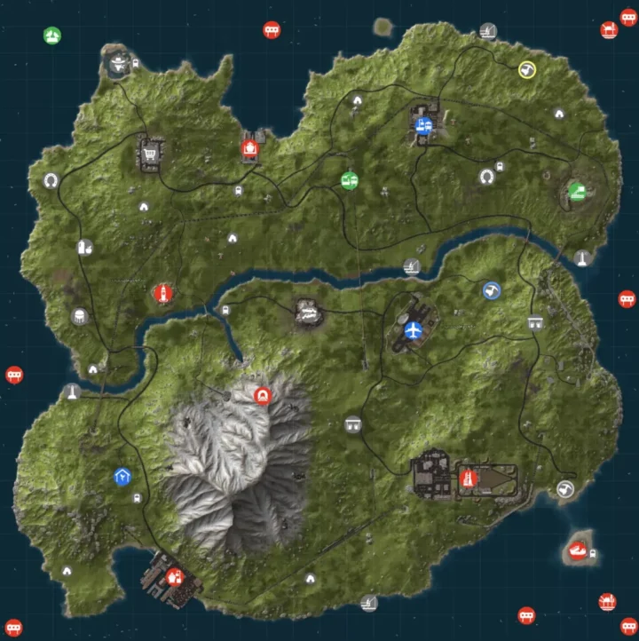 Rust Barnacle Reef Custom Map All Products