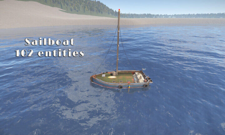 Rust Boats Prefab Pack Prefabs