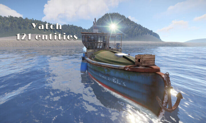 Rust Boats Prefab Pack Prefabs