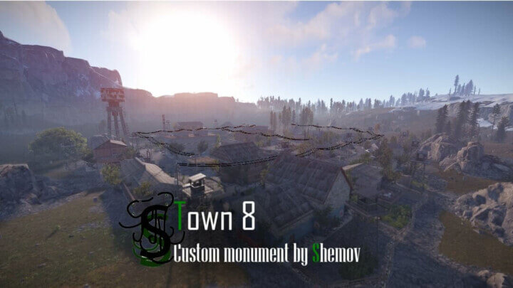Rust DIY MAP BUNDLE 2 | Landscape + 25 custom monuments + 27 custom places to build a base All Products