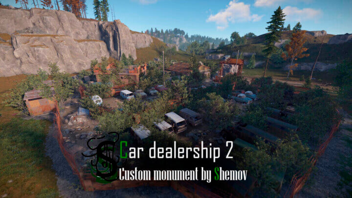 Rust DIY MAP BUNDLE 2 | Landscape + 25 custom monuments + 27 custom places to build a base All Products