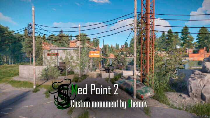 Rust DIY MAP BUNDLE 2 | Landscape + 25 custom monuments + 27 custom places to build a base All Products