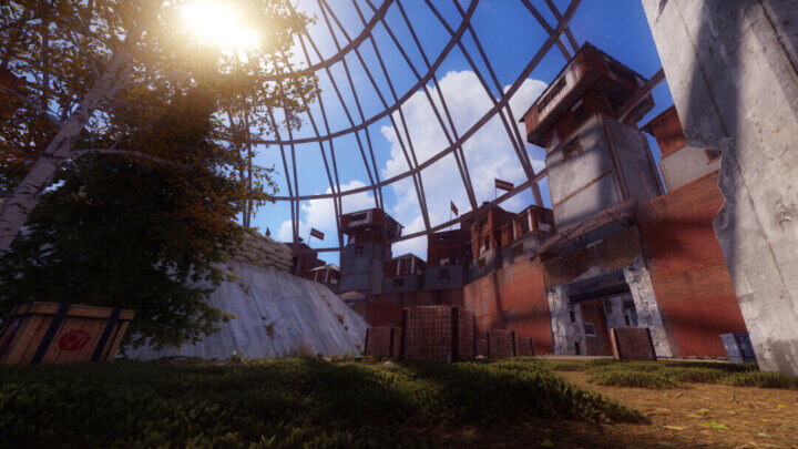 Rust Arena Dome Prefabs
