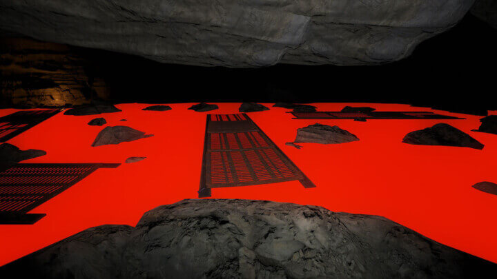 Rust Volcanic Research Prefabs