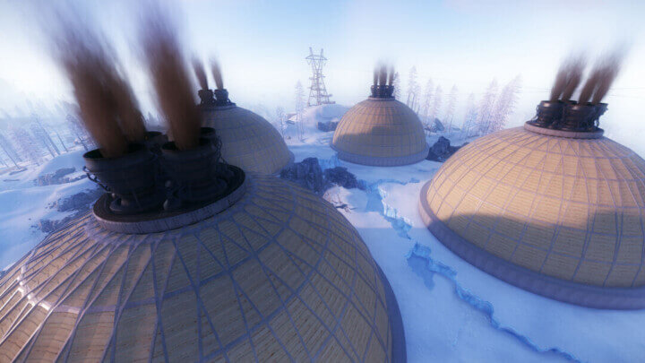 Rust Build Zone Dome Prefabs