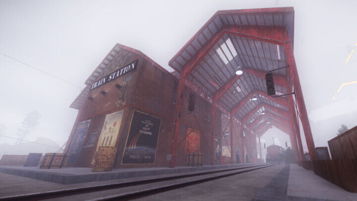 Rust Train Station Prefabs