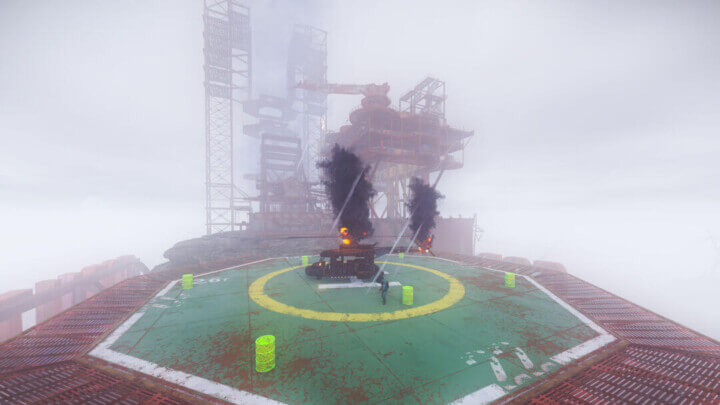 Rust Volcanic Research Prefabs