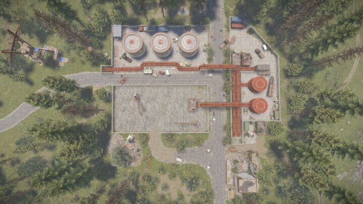 Factory Area 1 Rust Factory Area Prefabs