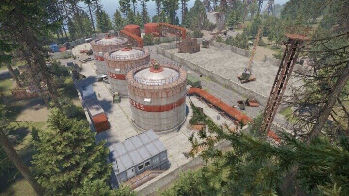 Factory Area 3 Rust Factory Area Prefabs