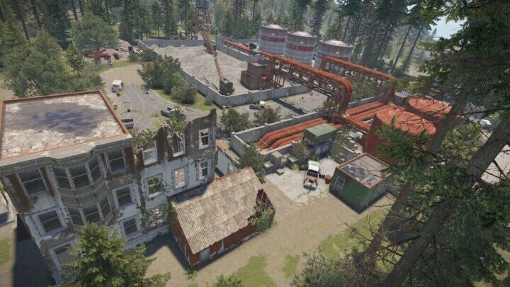 Factory Area 5 Rust Factory Area Prefabs