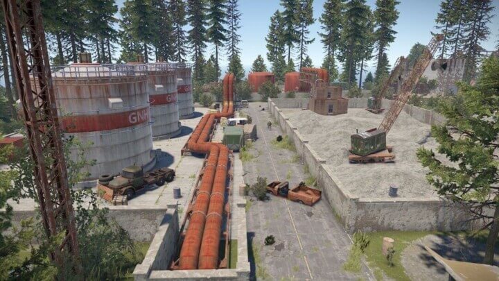 Factory Area 7 Rust Factory Area Prefabs