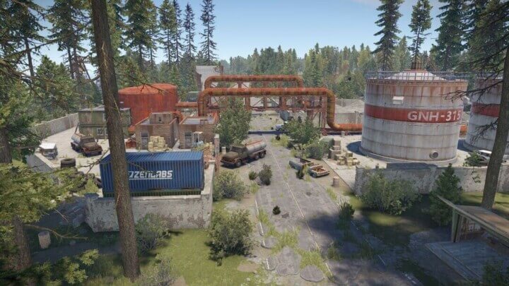 Factory Area 8 Rust Factory Area Prefabs