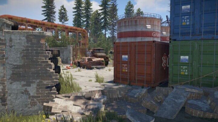 Factory Area 9 Rust Factory Area Prefabs