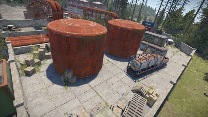 Factory Area 11 Rust Factory Area Prefabs