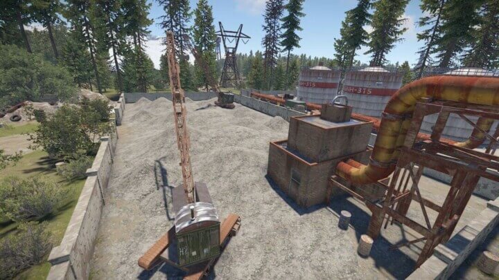 Factory Area 12 Rust Factory Area Prefabs