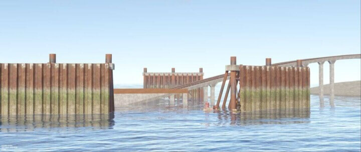 Rust Submerged Railway Pack Prefabs