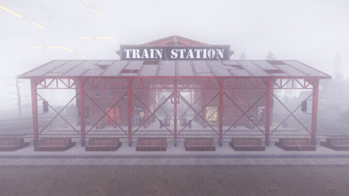 Rust Train Station Prefabs