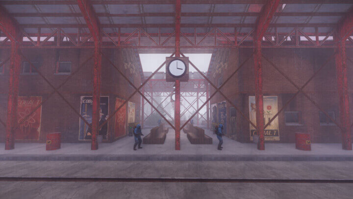 Rust Train Station Prefabs