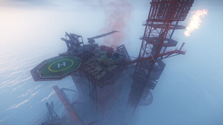 Rust Volcanic Research Prefabs