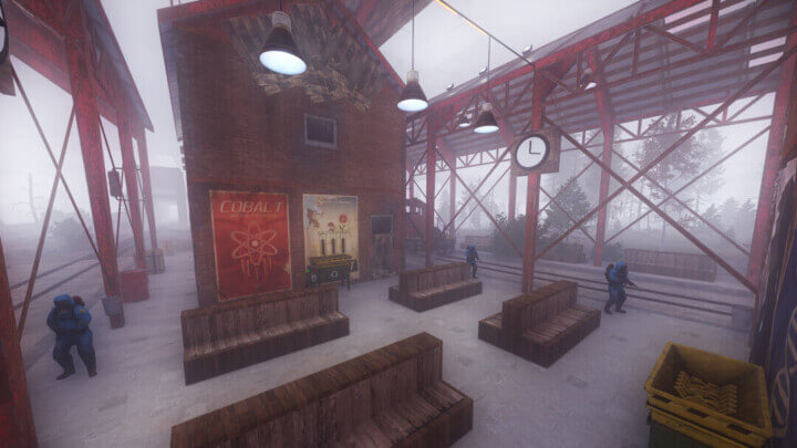 Rust Train Station Prefabs