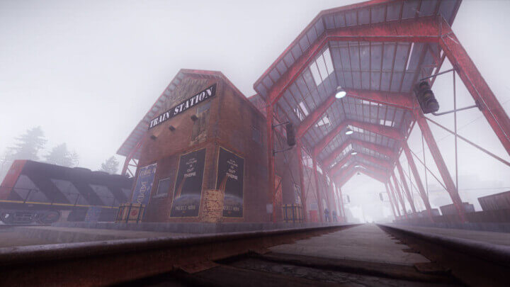 Rust Train Station Prefabs