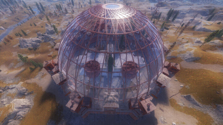 Rust Arena Dome Prefabs