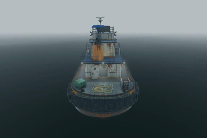 The Drug Boat V.2 1 Rust The DrugBoat V.2 Prefabs