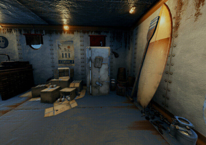 The Drug Boat V.2 14 Rust The DrugBoat V.2 Prefabs