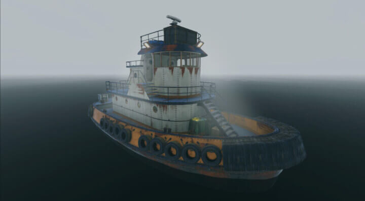 The Drug Boat V.2 5 Rust The DrugBoat V.2 Prefabs