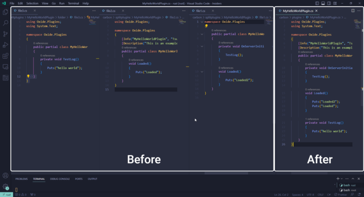 Split Plugin Loader Rust - Lone Design