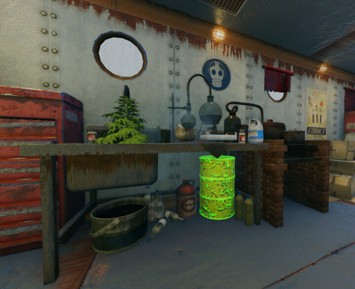 The Drug Boat V.2 19 Rust The DrugBoat V.2 Prefabs