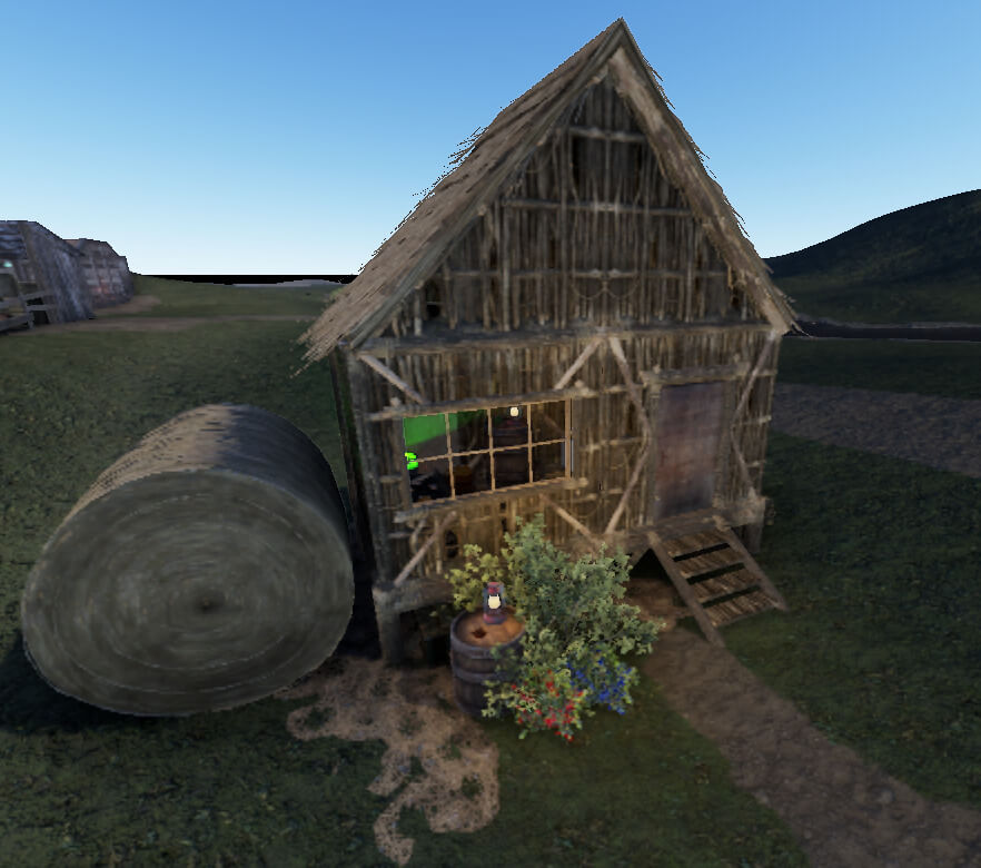 Medieval Peasant 1 Rust Prefab - Lone Design