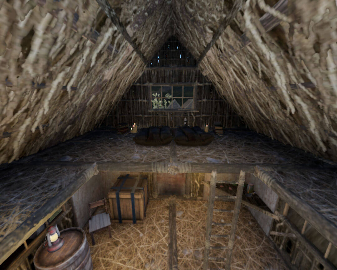 Medieval Peasant 3 Rust Prefab - Lone Design