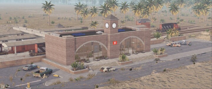 Rust Large Railway Station All Products