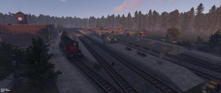 Rust Large Railway Station All Products