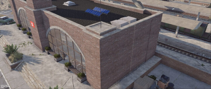 Rust Large Railway Station All Products