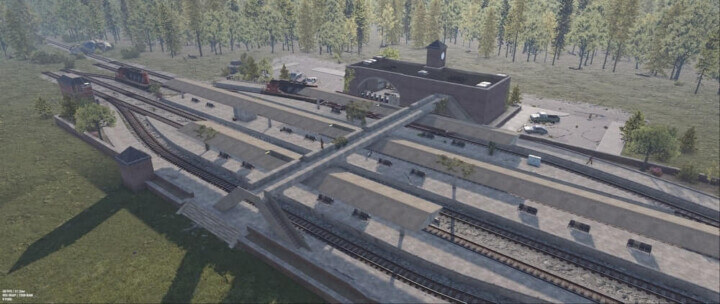 Rust Large Railway Station All Products