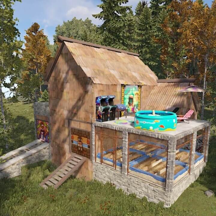 Rust [Pack2] 60 Raidable Bases Different Designs From Easy To Nightmare Difficulty All Products