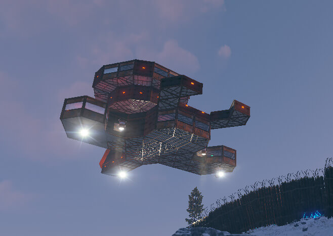 Rust Sky Bases | RaidableBases All Products