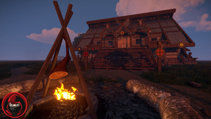 Rust Helheim Village - Viking / Medieval RP Prefabs
