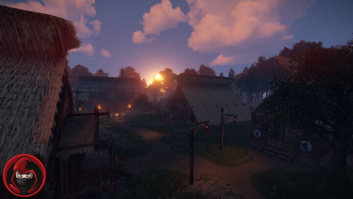 Rust Helheim Village - Viking / Medieval RP Prefabs