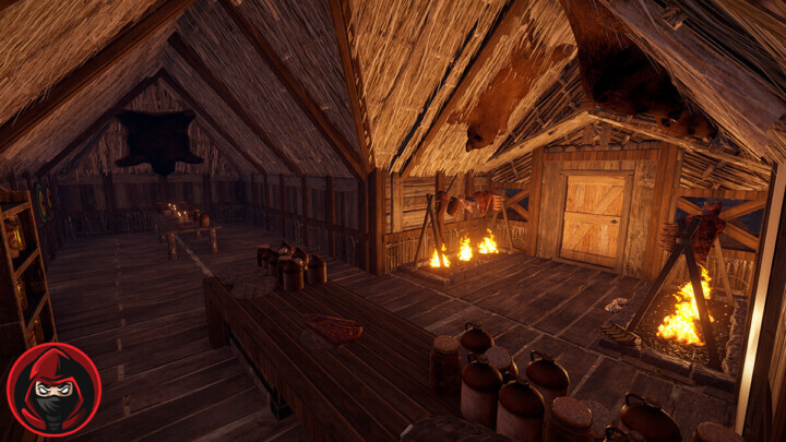 Rust Helheim Village - Viking / Medieval RP Prefabs